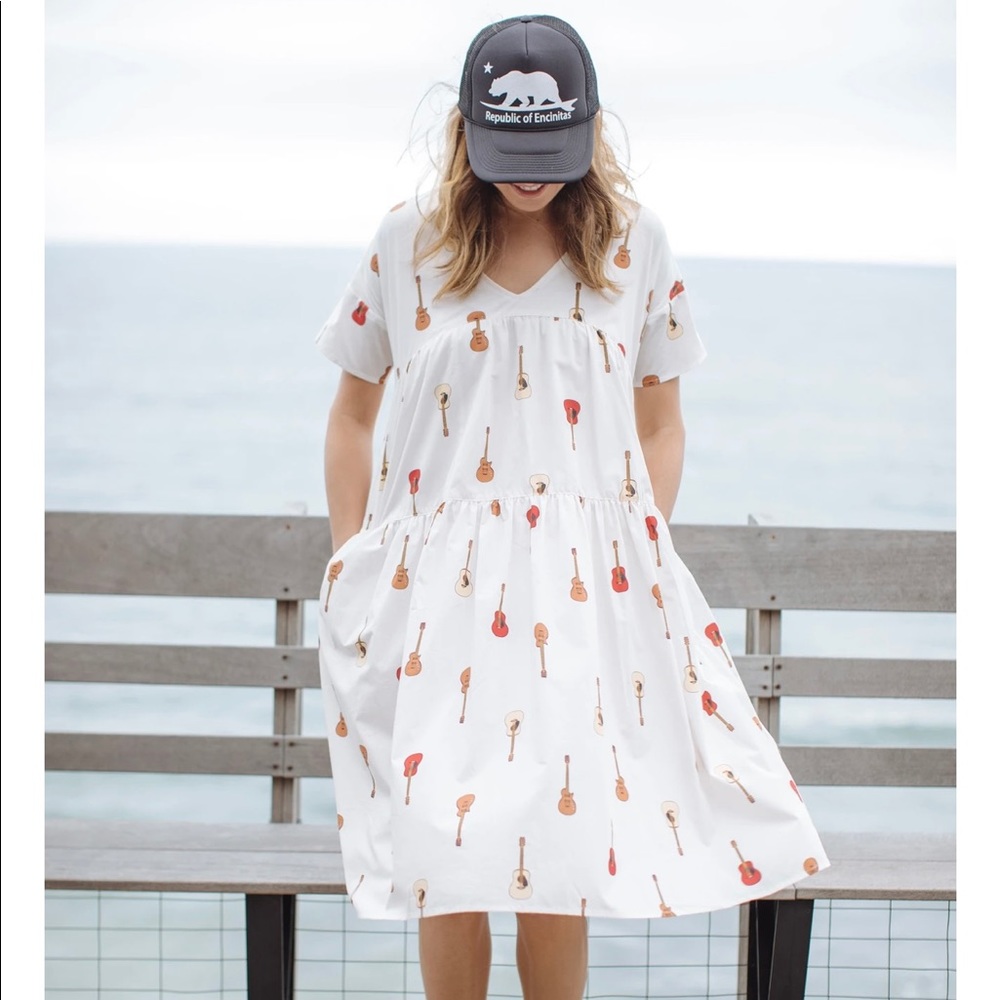Pink Chicken Vintage Guitars Kit Dress
